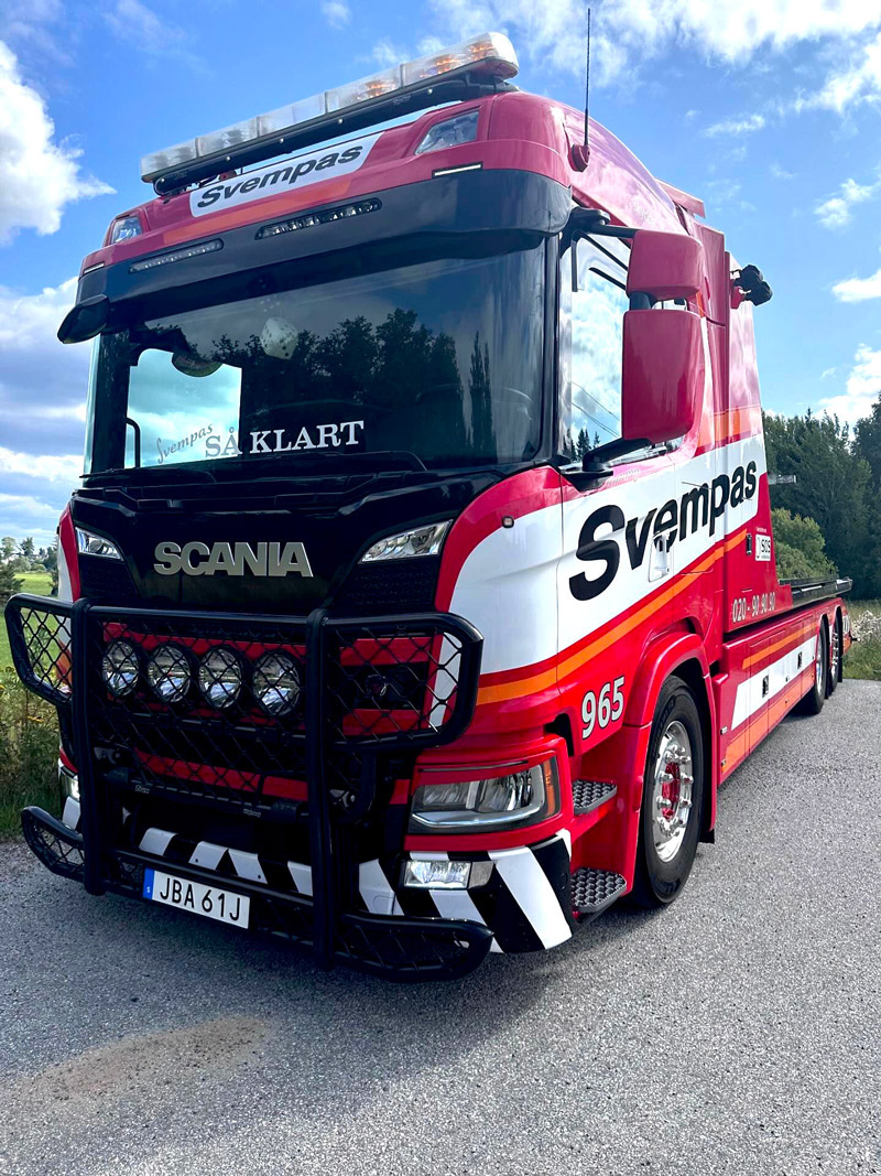 Osłona przeciwsłoneczna TruckStyle Sweden Scania NextGen 35 cm