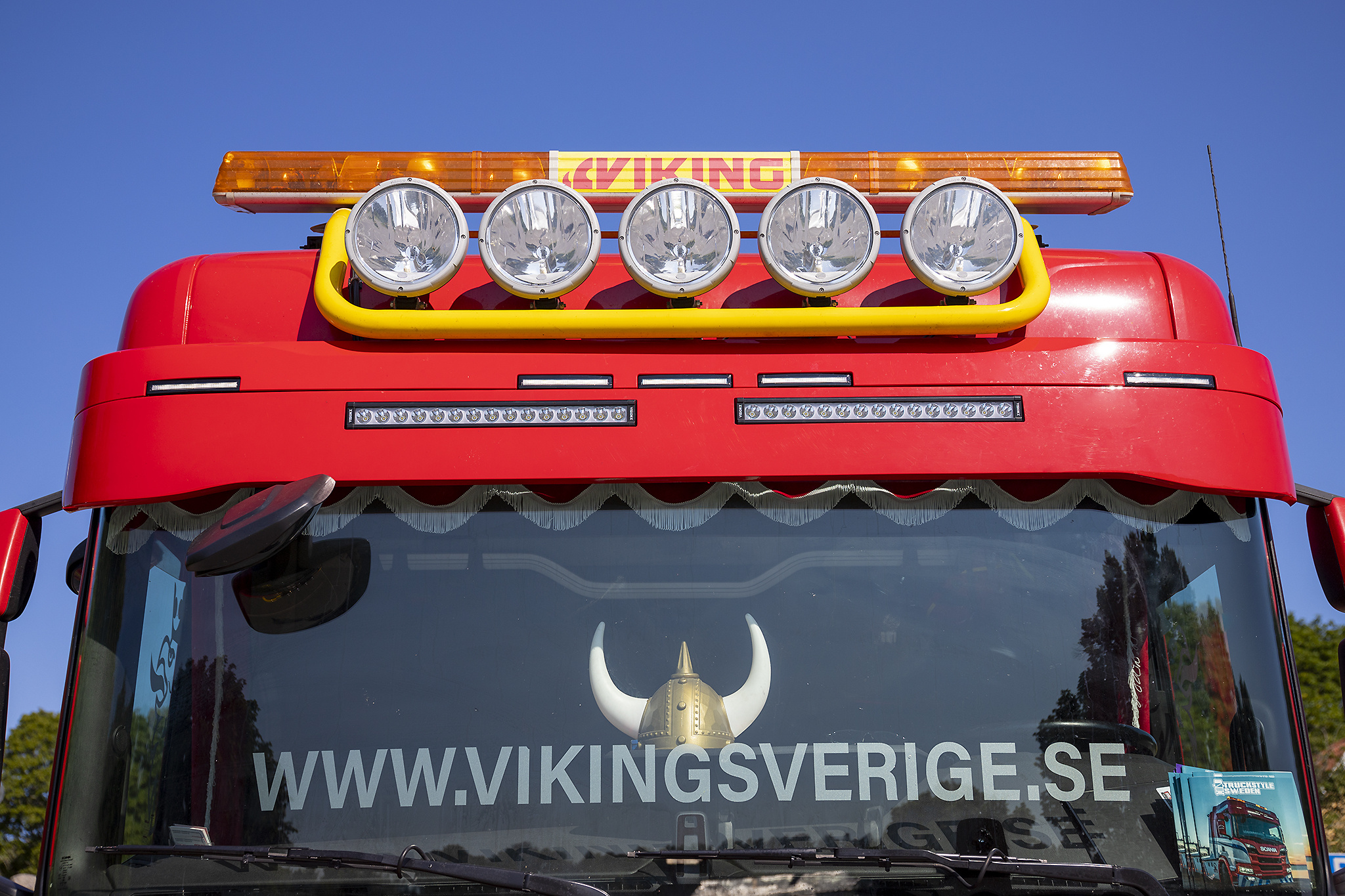 Osłona przeciwsłoneczna TruckStyle Sweden Scania NextGen 35 cm