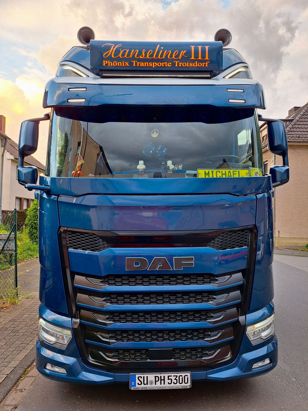 TSS Zonneklep DAF XF, XG, XG+