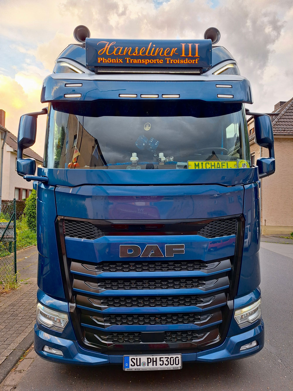 TSS Zonneklep DAF XF, XG, XG+