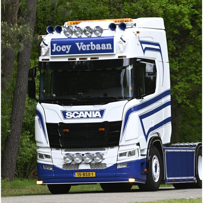 Fox Parts Sunvisor Scania NextGen Rond 35cm