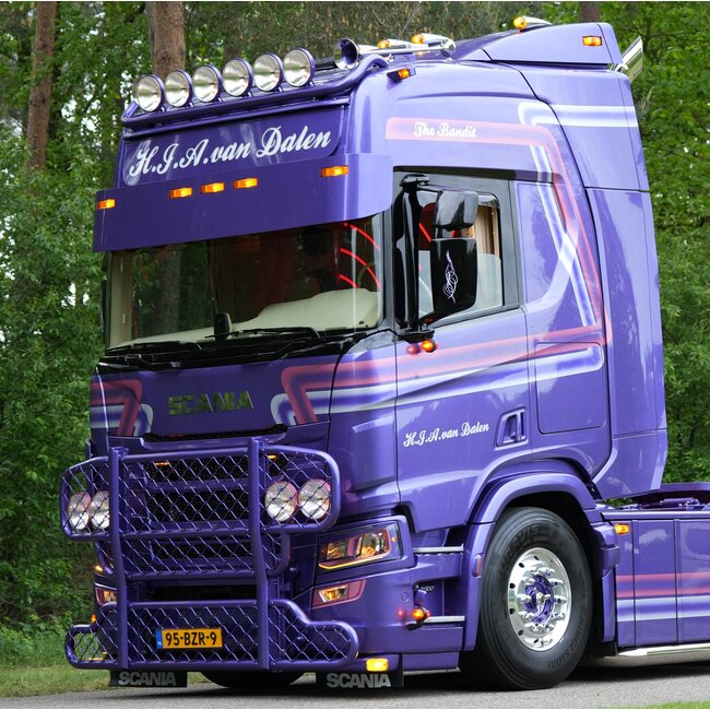 Fox Parts-solskydd, Scania NG, rakt 39 cm