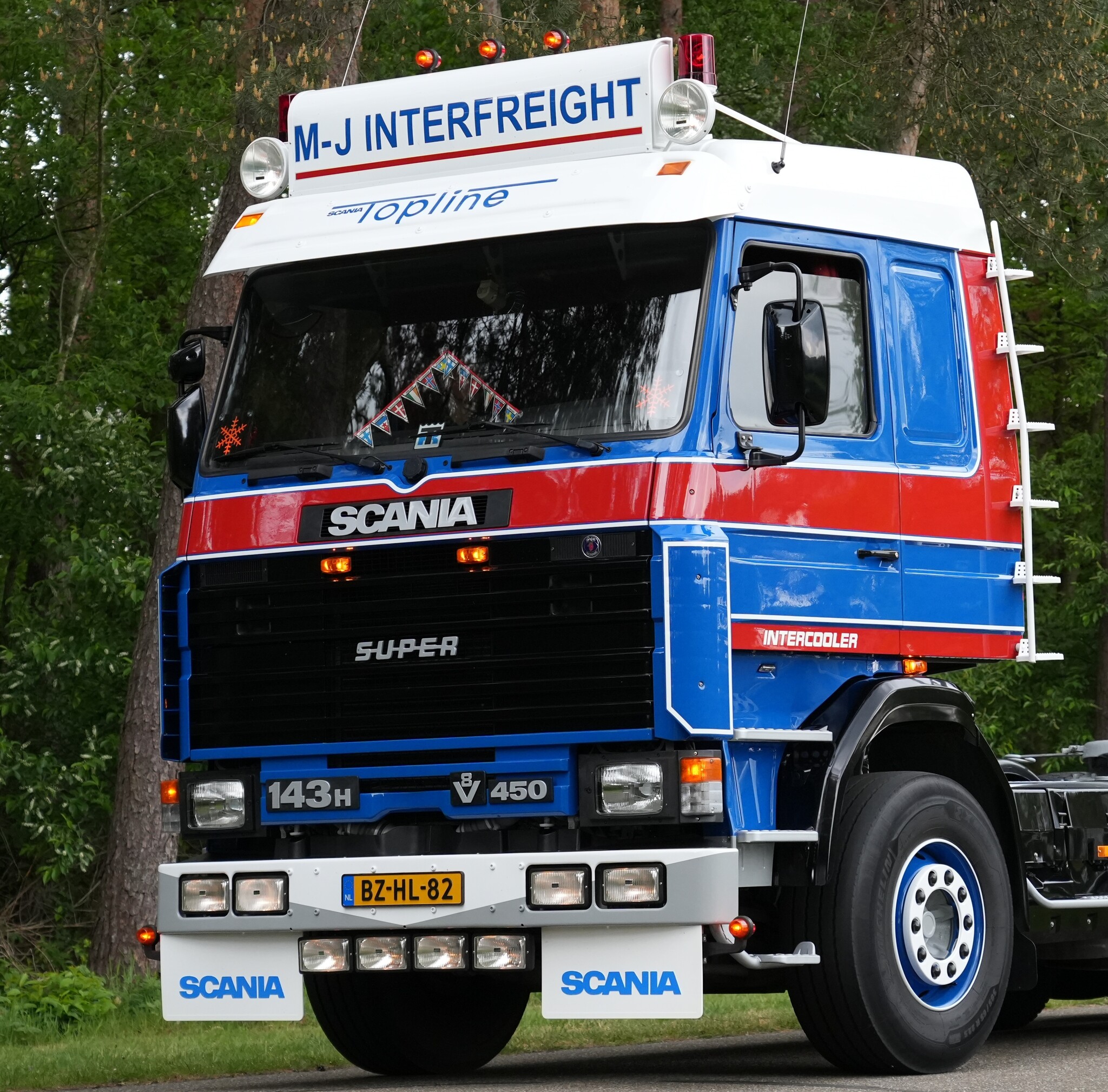 Scania Scania mud flap white (1 piece)