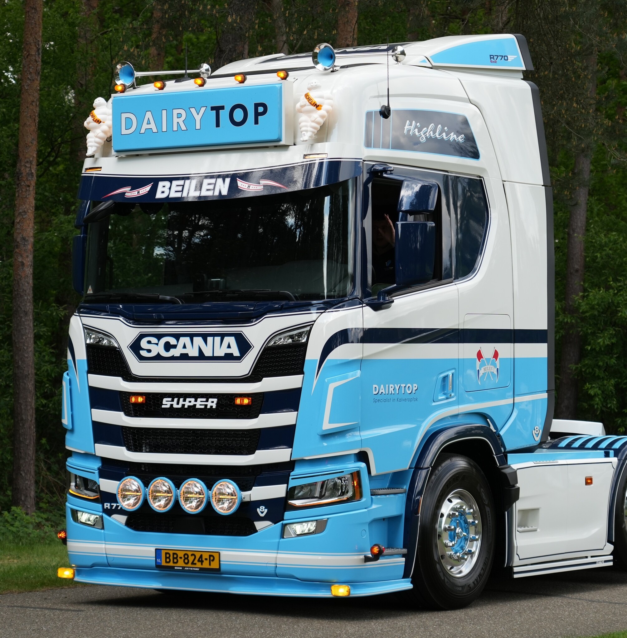 Turbo Truckparts Niestandardowy spojler pod zderzak Turbo Truckparts Scania NextGen z Talmu