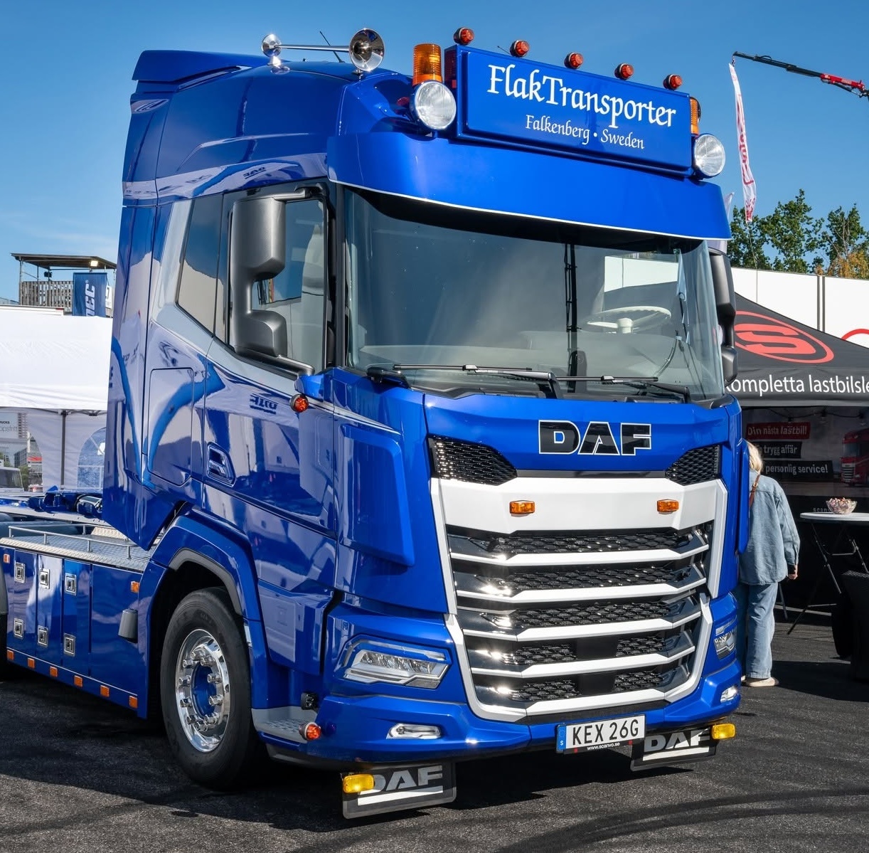 Vepro oy Dirt deflectors for DAF XF/XG/XG+