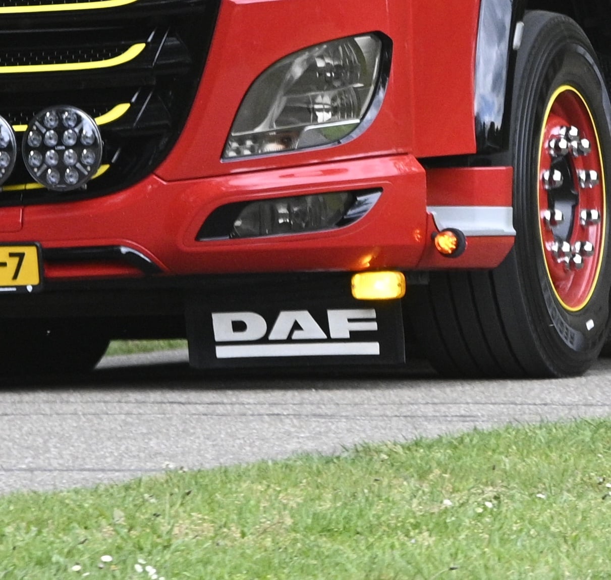 DAF Mudguard Set