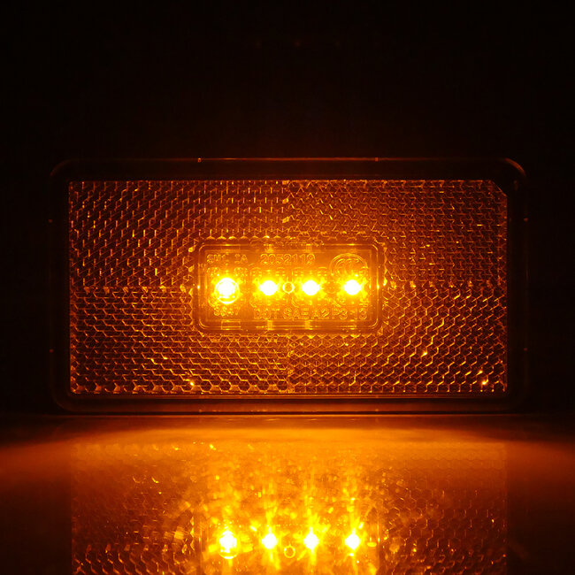 Scania LED-Seitenmarkierungsleuchte mit Reflektor