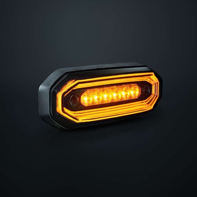 FOR9T AURA Feu d'Avertissement Directionnel 6 LED