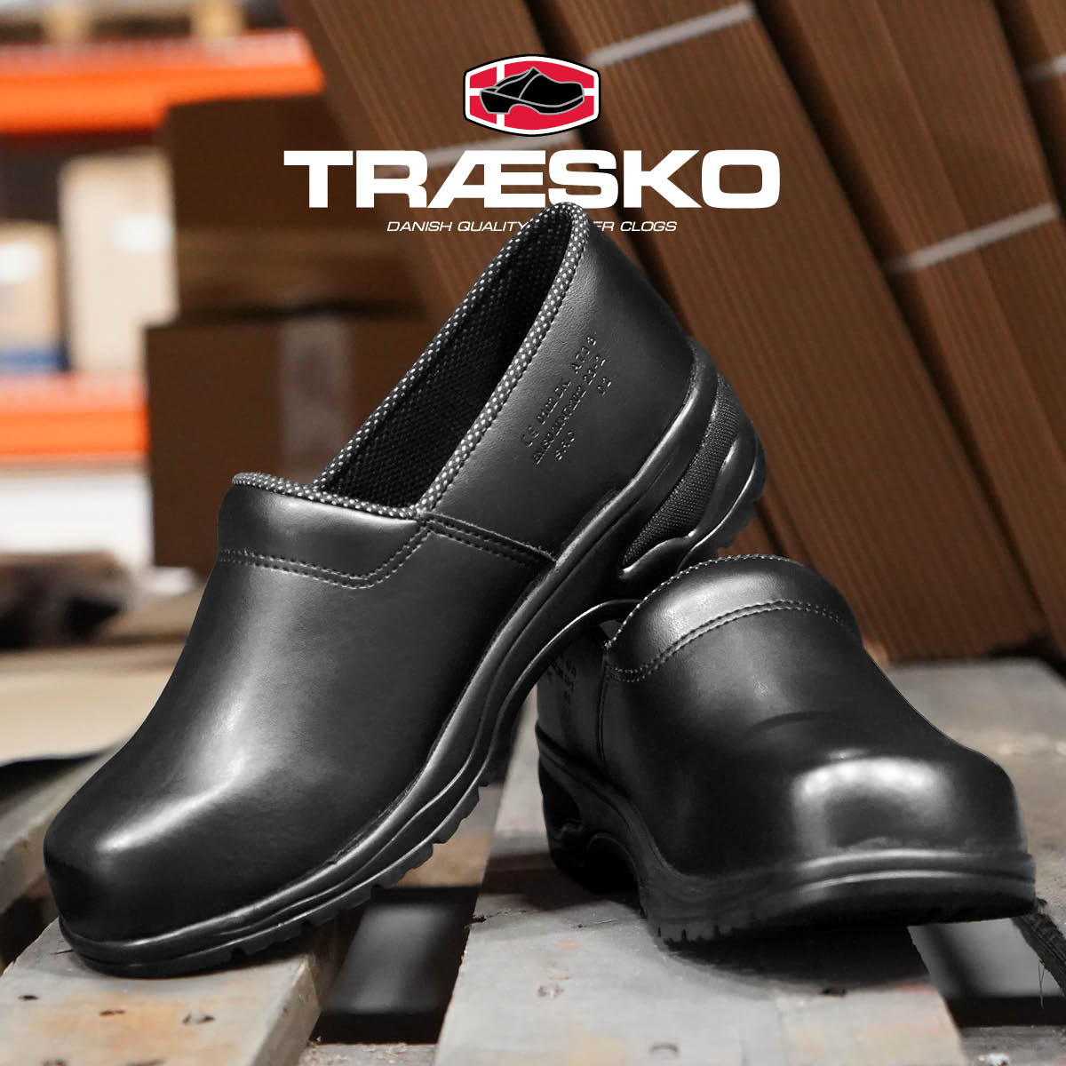Traesko TRÆSKO - Lars flex 150 - Zwart