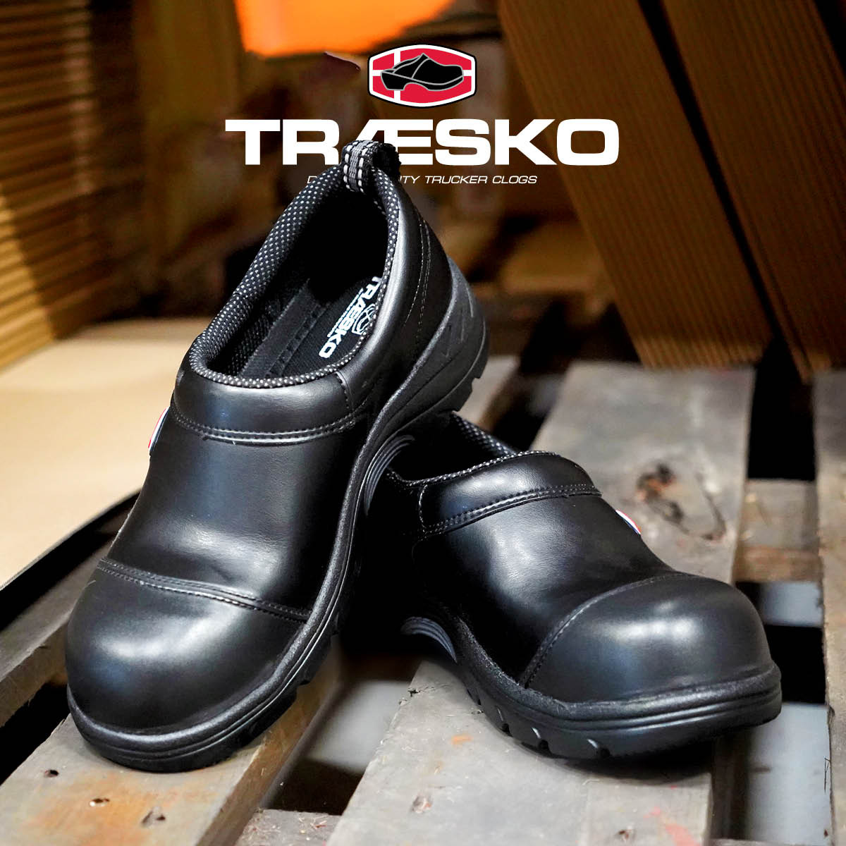 Traesko TRÆSKO - Edvards S3 - Flex veiligheidsklompen