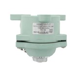 Surface mounted connection receptacle for ALDIS lamp (water tight, IP65)