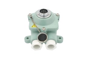 Surface mounted connection receptacle for ALDIS lamp