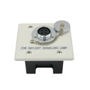 Flush mounted connection receptacle for ALDIS lamp