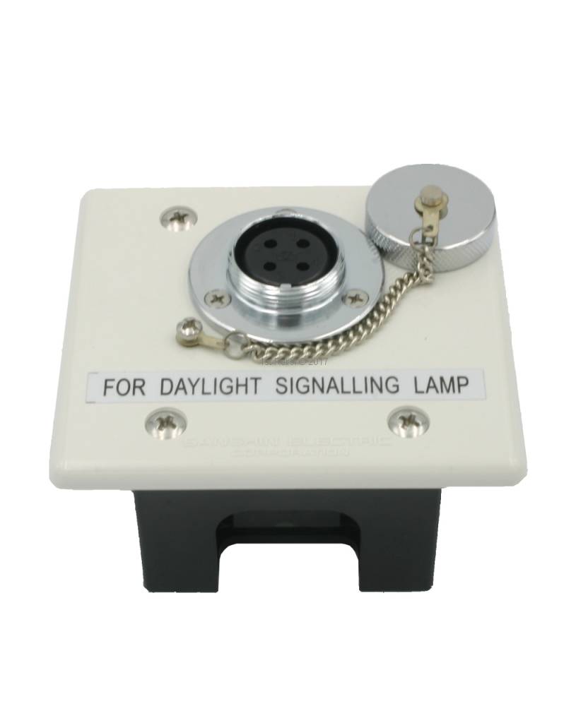 Lampada di segnalazione diurna portatile ALDIS; lampada Morse 24V, 60W, SOLAS (omologata)
