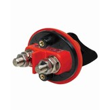 Single Battery Disconnect Switch permits the battery to be shut off from the electrical system