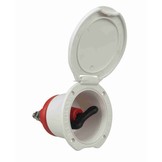 Single Battery Disconnect Switch - Cup Mount, permits the battery to be shut off from the electrical system