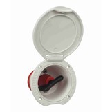 Single Battery Disconnect Switch - Cup Mount, permits the battery to be shut off from the electrical system