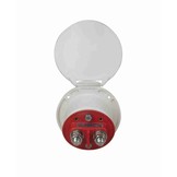 Single Battery Disconnect Switch - Cup Mount, permits the battery to be shut off from the electrical system