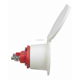 Single Battery Disconnect Switch - Cup Mount, permits the battery to be shut off from the electrical system