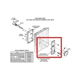 Cabindoor - Ersatzschild mit Schlüsseln