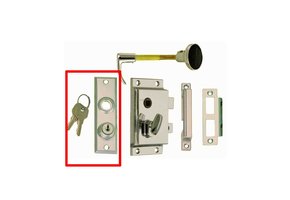 Cabindoor - Spare Escutcheon Plate with Keys