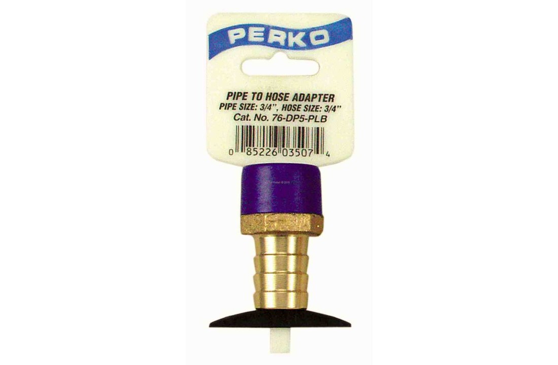 Adaptador de tubo a manguera recto