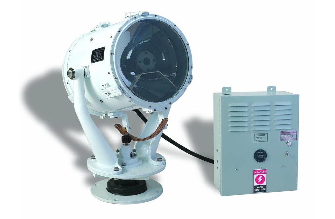 Proyector de xenón de 15 "o 19" con palanca / engranaje o control eléctrico a distancia