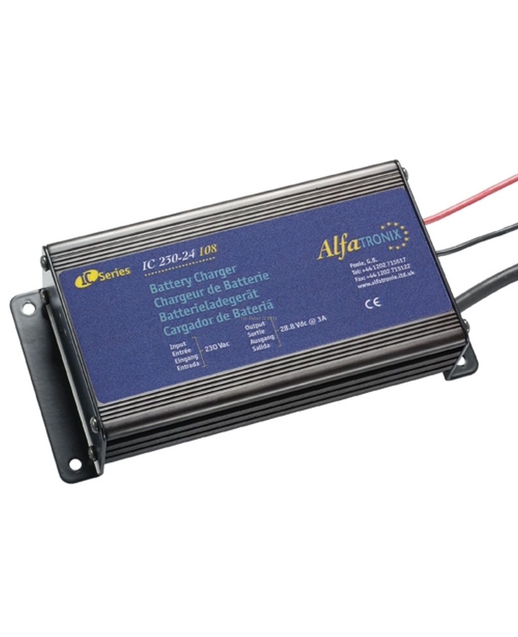 Voltage converter ALFATRONIX 24V->12V