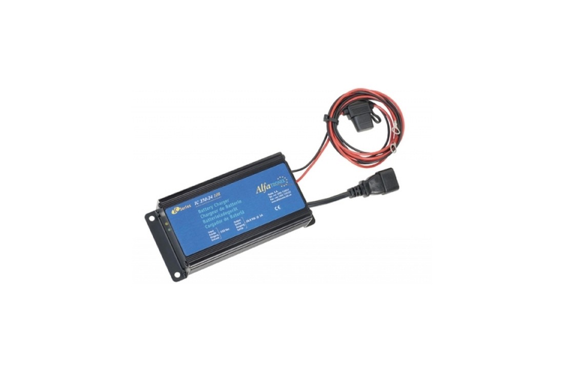 Cargador de batería de 230 VCA para 12-24 VCC