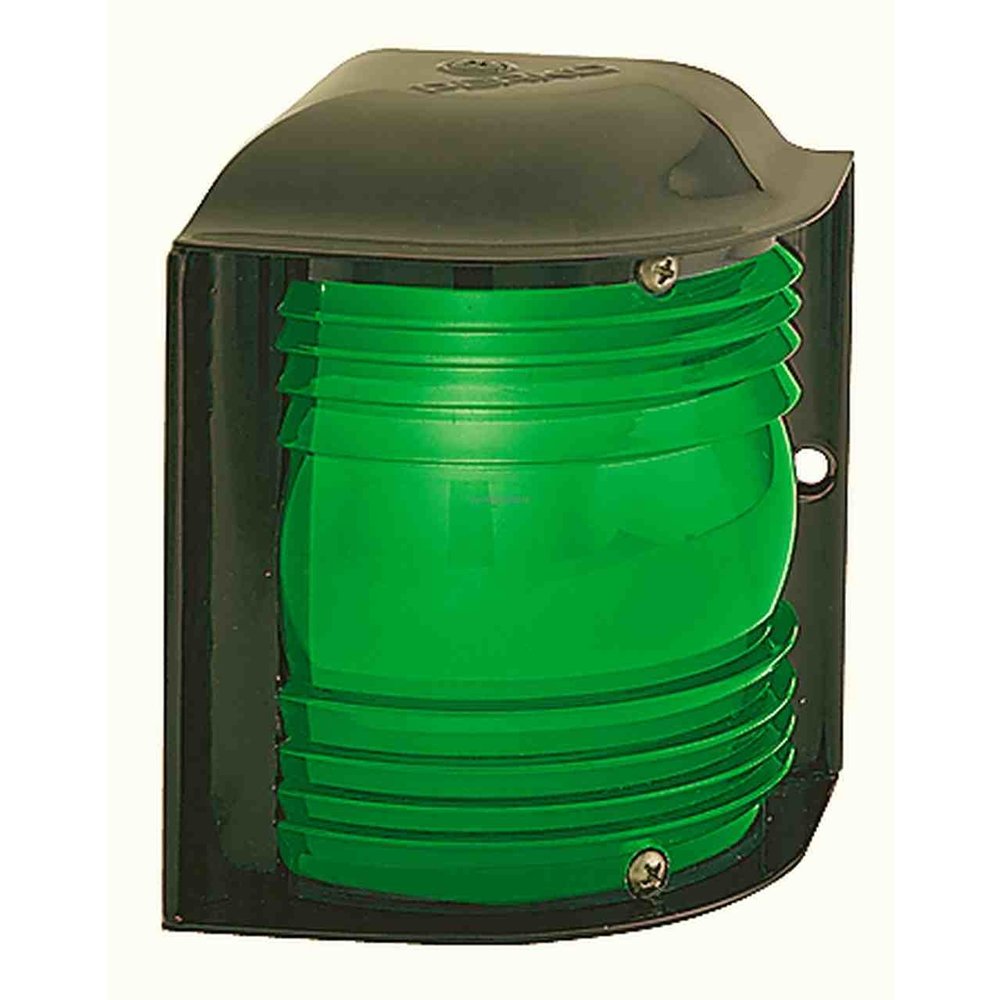 12 24 VDC green Side Light horizontal mounting (Bulb Not Included