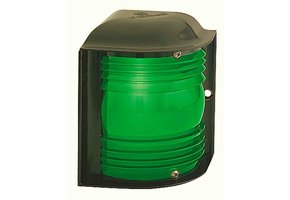 Luz lateral verde de 12-24 VCC - montaje horizontal