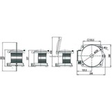 LED Allround Navigationslicht / Laterne 780 - Signal rot