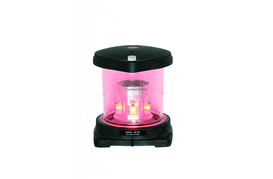 Luz de navegación / linterna LED todo terreno 780 - Rojo señal
