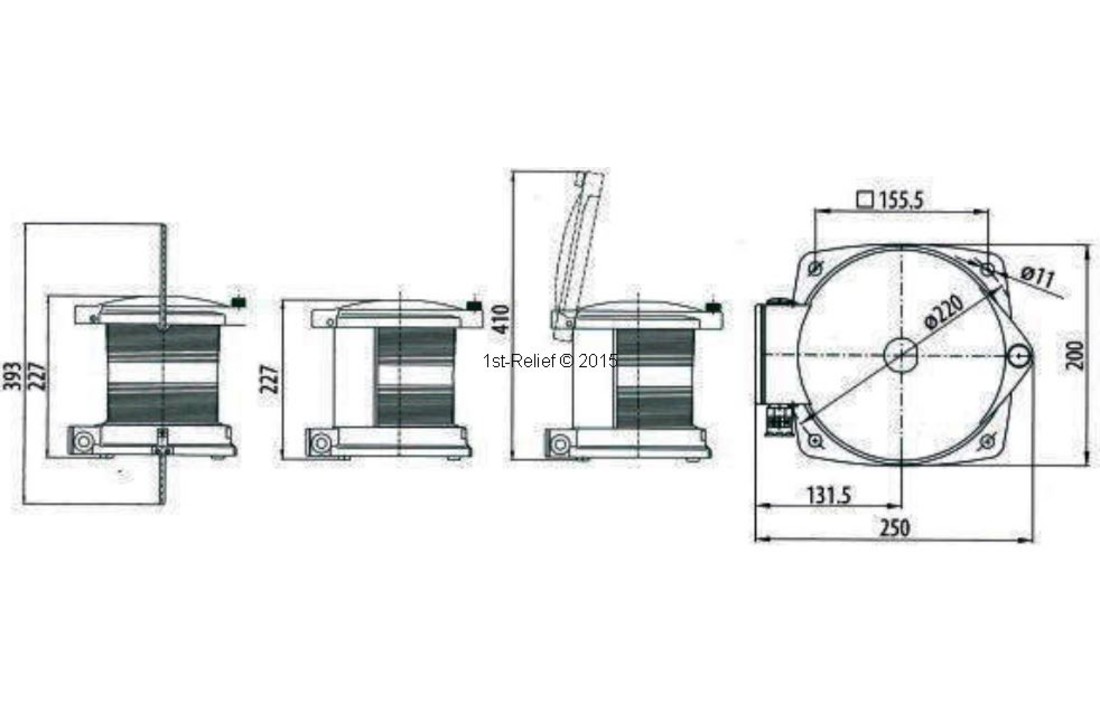 LED-navigatieverlichting / lantaarn 780 - Masthead