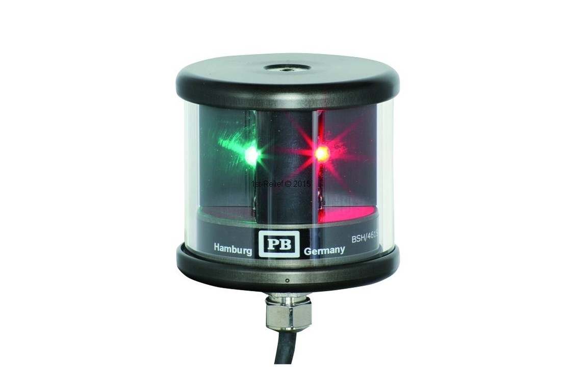 Luz de navegación LED / Linterna 580 - Luz lateral doble