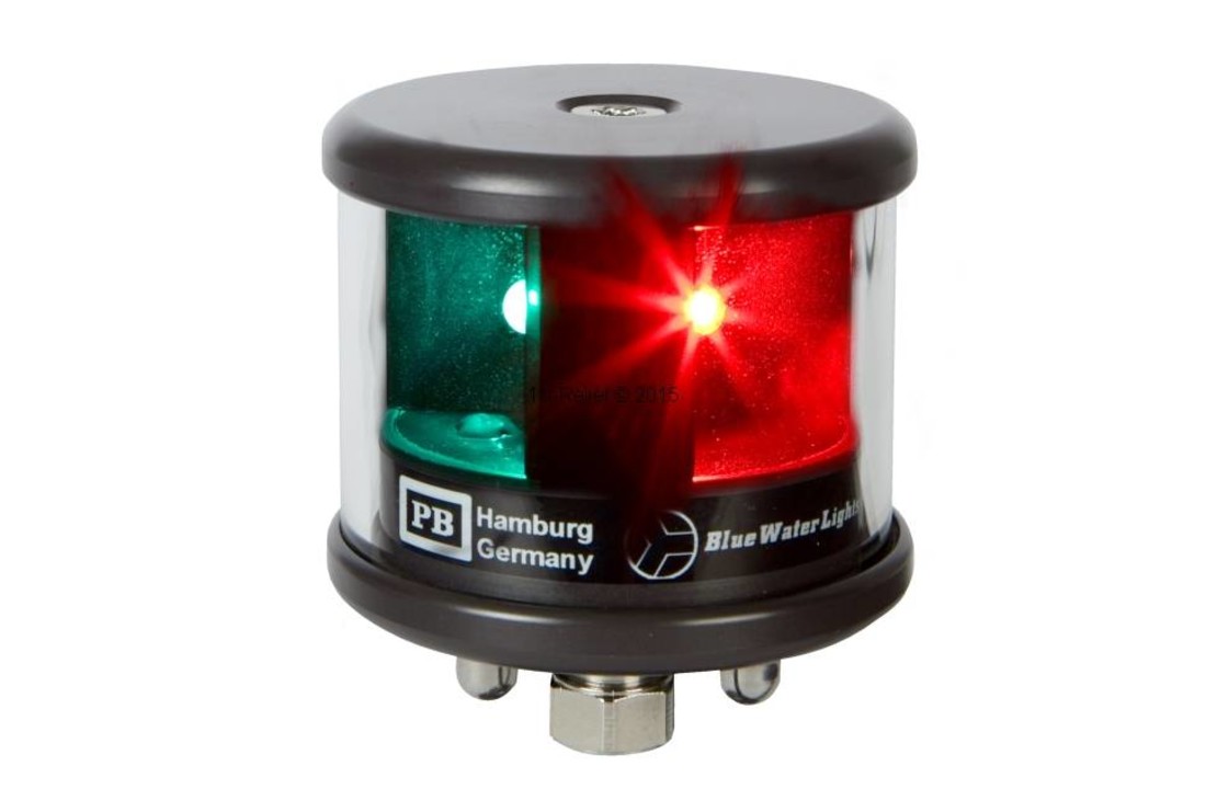 LED Navigatieverlichting / Lantaarn 580 - Tri Color licht rood-wit-groen