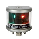 Luce di navigazione / lanterna a LED 580 - Luce tricolore rosso-bianco-verde