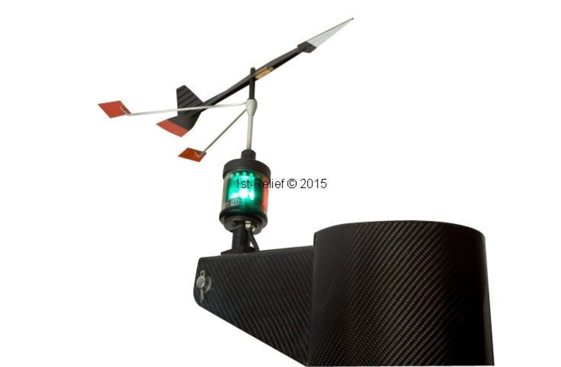 LED-navigatieverlichting / lantaarn 580 - met licht voor windrichtingindicator (Windex-Light)