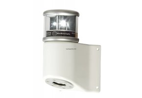 Luce di navigazione / Lanterna LED 580 - Luce di testa d'albero bianca incl. Mastbracket (tutto bianco)