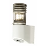 Luz de navegación LED / Linterna 580 - Luz de tope blanca 5 NM incl. Mastbracket (todo blanco)