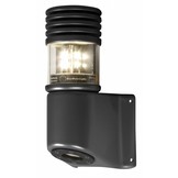 Luce di navigazione / Lanterna LED 580 - Luce di testa d'albero bianca 5 NM incl. Mastbracket (nero o argento)