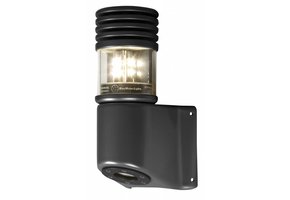 Feu de navigation / Lanterne LED 580 - Feu de tête de mât blanc 5 NM incl. Mastbracket (noir ou argent)