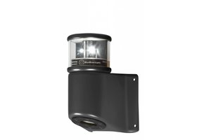 LED Navigationslicht / Laterne 580 - Masthead Licht weiß inkl. Mastbracket (schwarz oder silber)