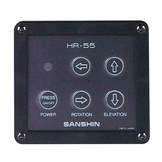 Projecteur de cabine halogène 4,5 "(12 VDC / 55 W) avec lampe, panneau de commande