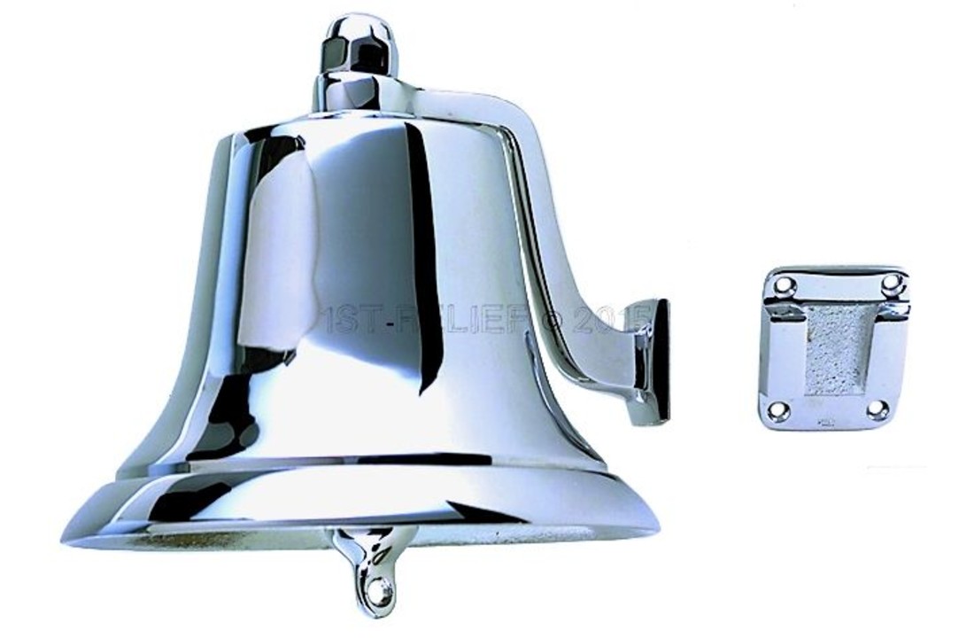 Campana antiniebla de 8 "- Bronce pulido