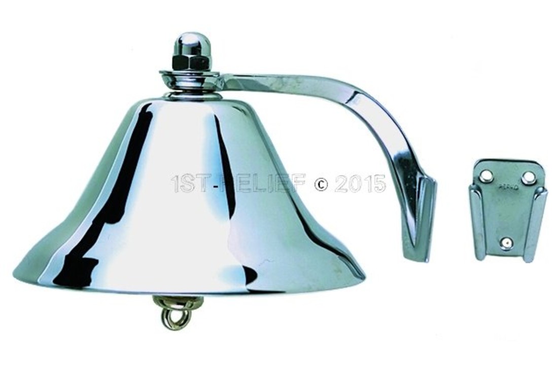 Campana antiniebla de 8 "- Latón cromado