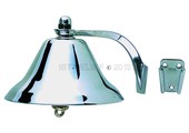 8" Fog Bell - Chrome Plated Brass