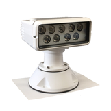 Reflector de cabina LED con control inalámbrico de 7x3" (12 - 24 VDC / 38 W) con lámpara, panel de control remoto y cable