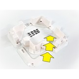 Kit di montaggio del carico del dispositivo di raffreddamento (bianco o nero)