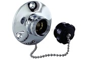 Waterinlaatfitting met plug